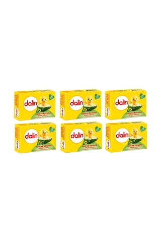 Dalin Avokadolu Nem ve Koruma Bebek Sabunu 100 G x 6
