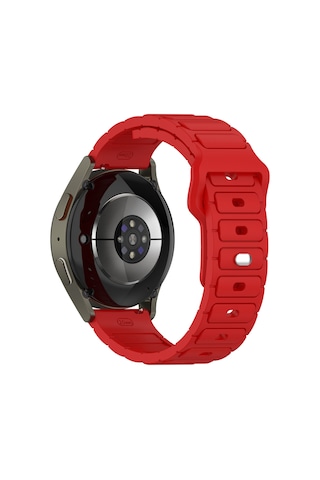 Gear S3 Sbt Krd-132 22mm Silikon Kordon Strap Kayış - Yeşil