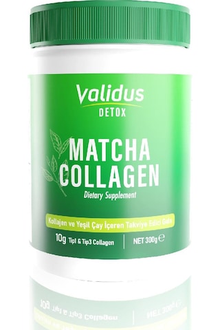 Collagen Peptides Matcha Powder 300 G