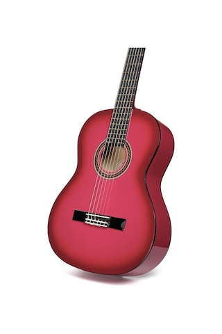 Valencia Vc104tpks Klasik Gitar 4/4 Pembe Sunburst Sap Çelikli - Parlak Cila - Yetişkin Boy