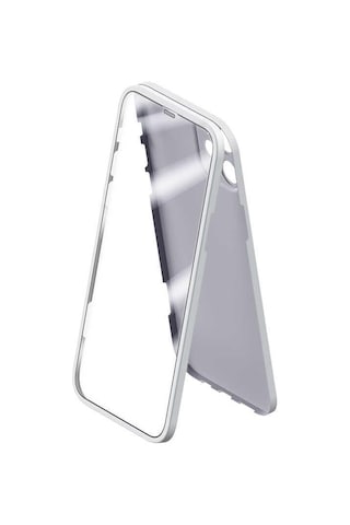 Apple Uyumlu iPhone 12 Pro Max Kılıf 360 Derece Full Koruma Kılıf Beyaz