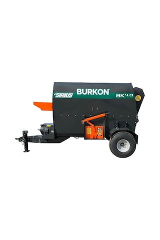 Burkon 4m³ Traktör Şaftlı Çekilir Yatay Yem Karma Makinesi