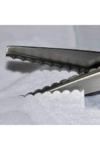 Kai N5350 Plastik Saplı Terzi Sürfile Zigzag Kesim Makası 230Mm