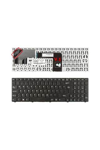 Casper Uyumlu Nirvana C300. C500. C510 Serisi 0Kn0-1B1Tu11. Siyah