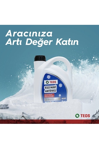 Teos -40 Derece Mavi Antifriz 3 Lt Spectre 1 Lt Cam Suyu