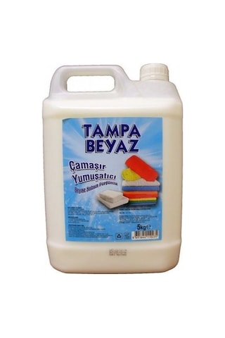 Tampa Beyaz Sabun Parfümlü Yüzey Temizleyici + Çamaşır Yumuşatıcı + Sıvı Sabun 4 x 5 L