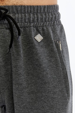 Axxel Erkek Gri Yüksek Bel Ön Arka Cepli Eşofman Altı-p782 Gri