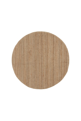 Jüt Halı, Natürel, 130 Cm