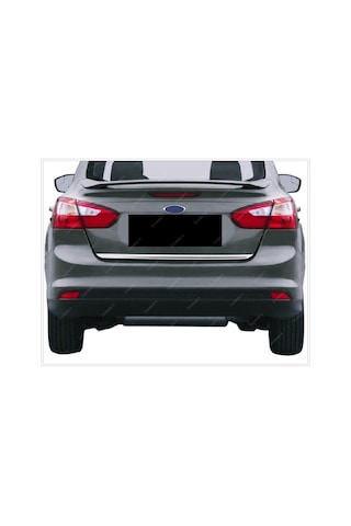 Ford Focus 3 Sedan Krom Bagaj Alt Çıtası 2010-2018 Arası P.Çelik N11.5028