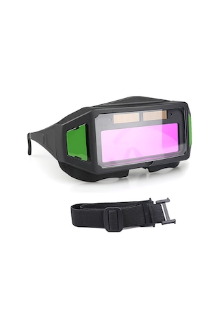 Otomatik Renk Değiştiren Kaynak Gözlükleri Profesyonel Otomatik Karartmalı Lehimleme Gözlükleri Argon Ark Parlama Önleyici Gözlükler