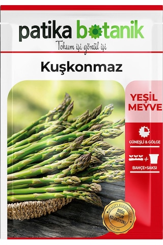40 Adet Ata Tohumu Yerli Kuşkonmaz - Yeşil Meyve