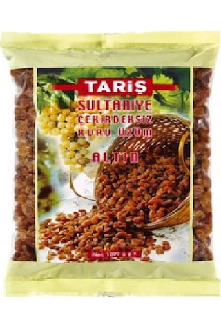Tariş Sultaniye Altın Kuru Üzüm 1 KG Tariş Sultaniye Altın Kuru Üzüm 1 KG