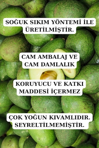 Avokado Yağı 3 X 20 Ml - %100 Seyreltilmemiş, Doğal Avokado Taşıyıcı Yağ 20 ML