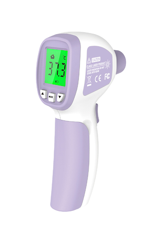 Hangfox Dual Modlu Enstrüman: Düşük Ve Yüksek Hassasiyetli Isı Ölçer, Dokunmadan Kızgınlık Alarmı, 32 Veri Depolama, Lcd Arka Işık, Pil Yok