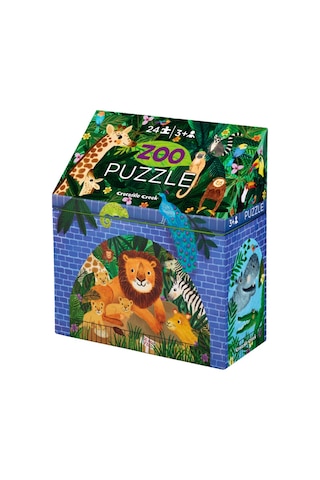 Crocodile Creek Puzzle - 24 Parça - Hayvanat Bahçesi