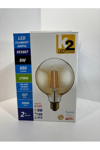 Led Fılament Rustik Ampul