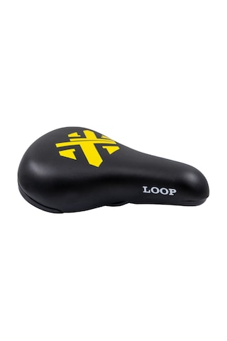 Loop Zy-9404-b Sele 235x155mm 450gr Çocuk Bisiklet Selesi 16-20 Jant Uyumlu Siyah Sarı Renk Siyah Turuncu
