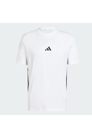 Whıte/black Adidas Erkek Günlük T-shirt M 3s Sj T Je6388 Beyaz