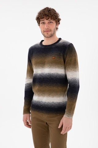 U.S. Polo Assn. Erkek Slim Fit Bisiklet Yaka Taş Kazak 50297082-VR049