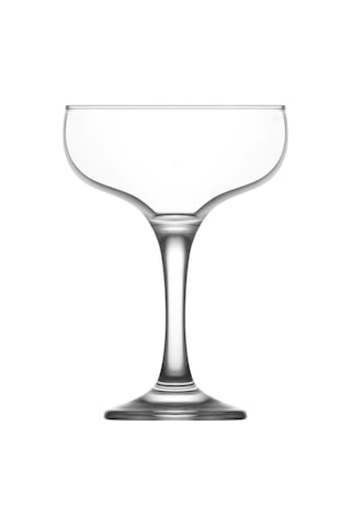 LAV Misket Cam Kokteyl Bardağı 6'lı 235 ml Ayaklı (Kokteyl Bardağı , Tatlı Servisi )