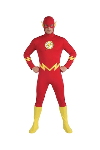 Flash Kostümü Yetişkin Çok Renkli