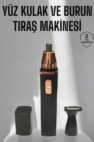 Tıraş Makinesi Kulak Burun Ve Yüz Temizleyici Şarjlı Mini