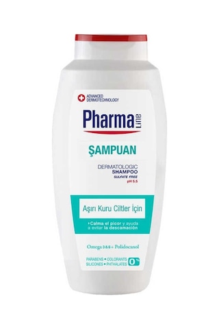 Pharma Line Aşırı Kuru Ciltler için Şampuan 250 ML
