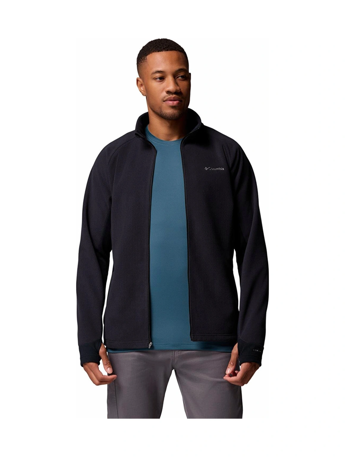 Columbia Am4428 Arctic Peak Full Zip Erkek Polar-30849 Siyah