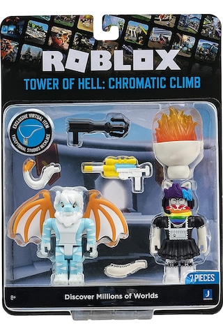 Roblox Tower of Hell Chromatic Climb Oyuncakları 2'li Figür Paket