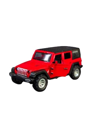 Ctoy Çek Bırak Kapıları Açılabilen Arazi Aracı 63919 Kırmızı Çok Renkli