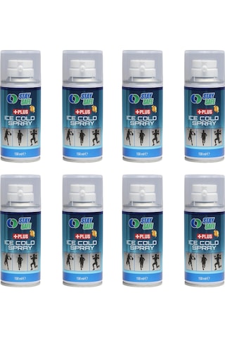 Stay Safe Soğutucu Sprey 8 x 150 ML