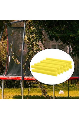 Suntek 12 Adet Trampolin Direği Köpük Kovanları Sarı