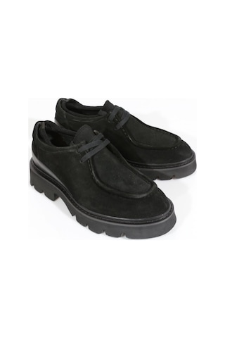 Dgn 108 Erkek Loafer Ayakkabi Siyah Süet