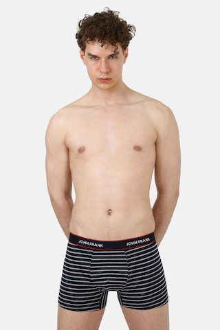 John Frank Pamuklu Logolu Boxer Erkek Boxer Jfbnsb02 Lacivert-yeşil