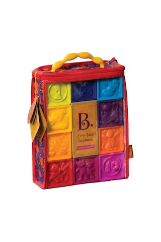 Btoys Küpler-one Two Squeeze Yumuşak Küpler