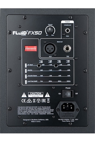 Fluid Audio Fx50 Referans Monitör Hoparlör Tek