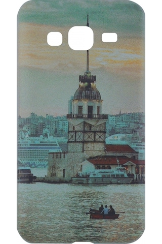 Chtech Samsung Galaxy J300 J3 Uyumlu Desenli Seri Arka Koruma