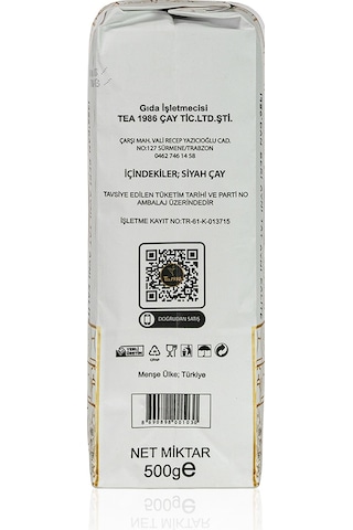 Tea1986 Mayıs Siyah Çay 6 x 500 G