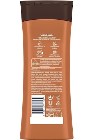 Vaseline Intensive Kakao Işıltısı Besleyici Ve Yumuşatıcı Losyon 400 Ml