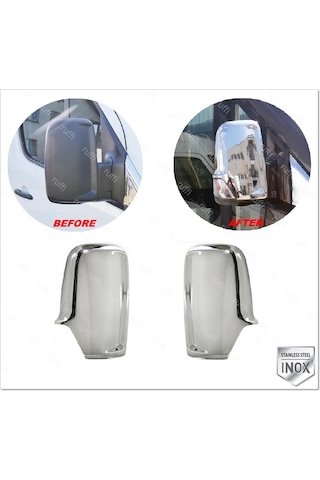 Mercedes Sprinter W906 Krom Ayna Kapağı 2 Prç. 2006-2018 P.çelik