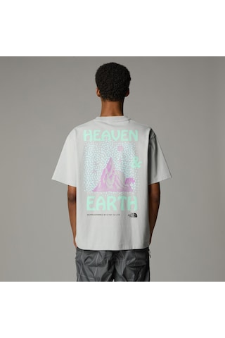 The North Face M Haven N Earth Ss Tee Graphic - Ap Erkek T-shirt-31523 Gri