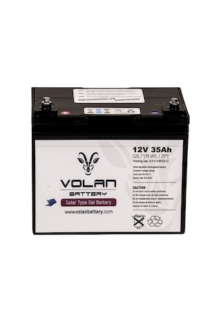 12 Volt 35 Amper Jel Akü Solar Güneş Enerjisi - Volan Akü / 325018654