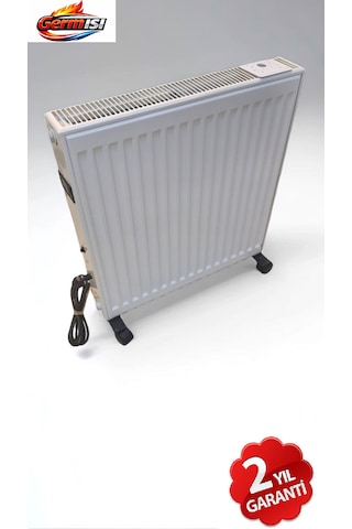 Germısı Hybrit İnverter Akıllı Elektrikli Petek Radyatör 60x60cm 750watt Tekerlikli 60cm X60cm