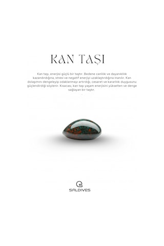 Kan Taşı Doğaltaş Kolye Ve Küpe