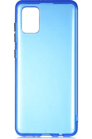 Galaxy Uyumlu A31 Kılıf Zore Bistro Kapak Mavi