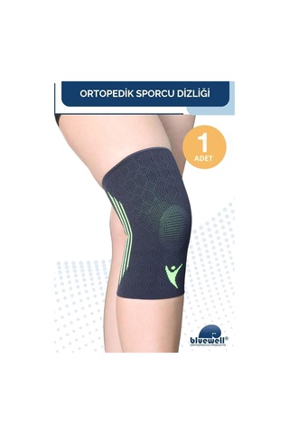 Ortopedik Sporcu Dizliği Elastik, Çift Taraflı, Medikal Destekli, Voleybol, Fitness, Basketbol, Unisex Dizlik 2x Genel