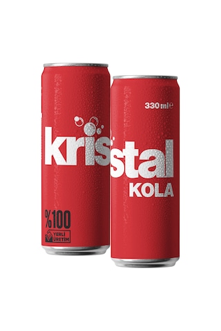Kristal Kola 330 ml Gazlı İçecek 6'lı