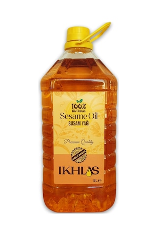 Ikhlas Soğuk Sıkım Susam Yağı 5 L