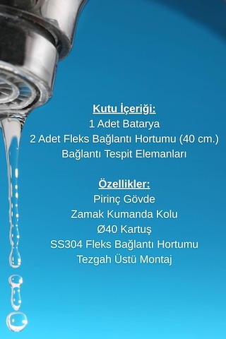 İtimat Delta 322c Çanak Lavabo Bataryası Gri