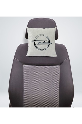 Bk Gift Opel Tasarımlı Kare Araç Koltuk Yastığı-1